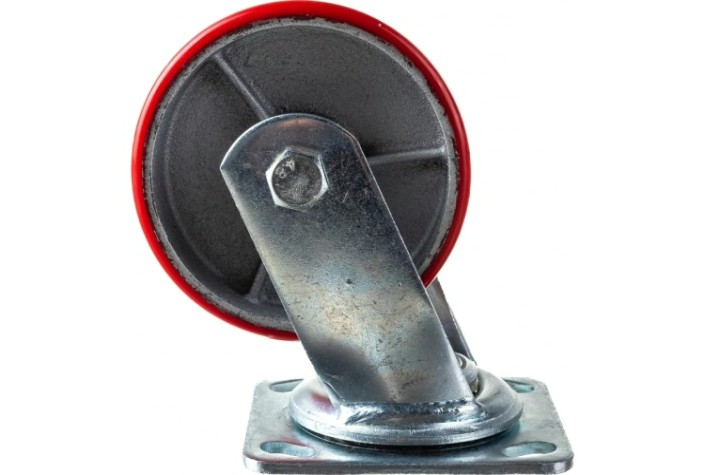 Колесная опора большегрузная LONGWAY SCp 55 поворотная, полиуретан, D-125 мм [01120490]