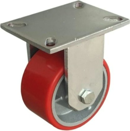 Колесная опора большегрузная MFK-TORG 1051250 ТГ полиуретан, сверхмощное неповоротное 250 мм Колесная опора большегрузная MFK-TORG 1051250 ТГ полиуретан, сверхмощное неповоротное 250 мм