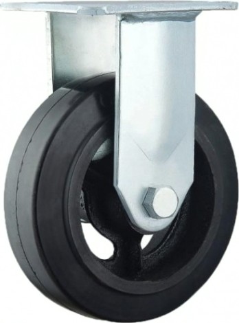 Колесная опора большегрузная MFK-TORG FCD85 обрезиненное неповоротное 250 мм [1081250]