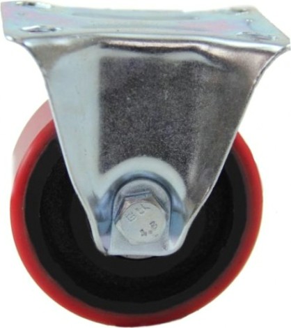 Колесная опора большегрузная MFK-TORG Medium 1041075 M полиуретан, неповоротное 75 мм [1041075 M]