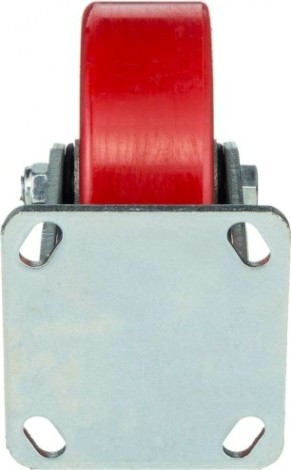 Колесная опора большегрузная СТЕЛЛА-ТЕХНИК 1041-152 полиуретановая неповоротная, 152 мм, 360 кг