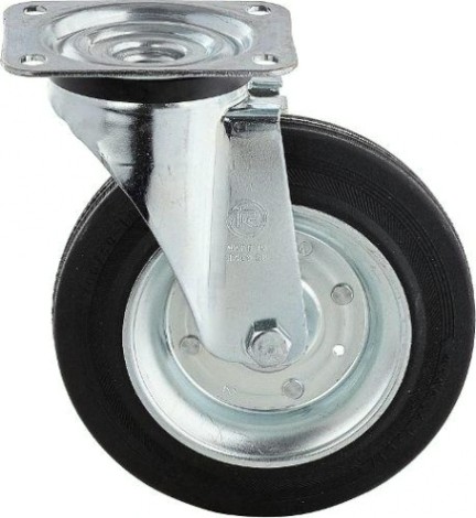 Колесная опора большегрузная TELLURE ROTA 053344 поворотная, 200 мм, 230 кг