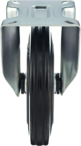 Колесная опора большегрузная TELLURE ROTA 535909 неповоротная, 280 мм, 390 кг