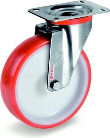 Колесная опора большегрузная TELLURE ROTA 604411 поворотная, 150 мм, 300 кг