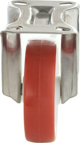 Колесная опора большегрузная TELLURE ROTA 605101 неповоротная, 80 мм, 120 кг