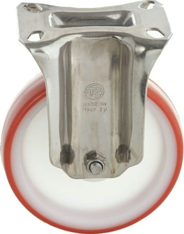 Колесная опора большегрузная TELLURE ROTA 605106 неповоротная, 200 мм, 300 кг