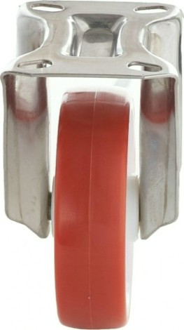 Колесная опора большегрузная TELLURE ROTA 605701 неповоротная, 80 мм, 120 кг