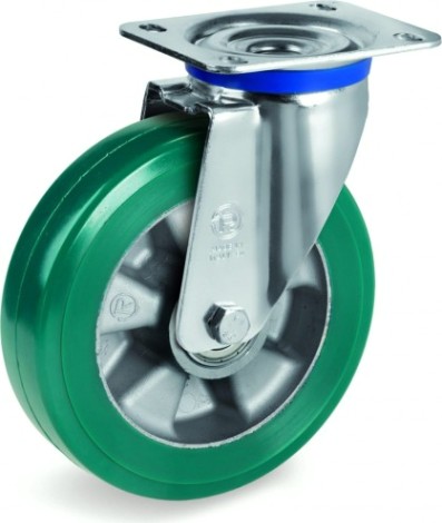 Колесная опора большегрузная TELLURE ROTA 624504 поворотное, 160 мм, 500 кг