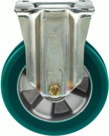 Колесная опора большегрузная TELLURE ROTA 627704 неповоротная, 160 мм, 500 кг