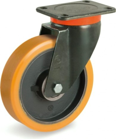 Колесная опора большегрузная TELLURE ROTA 647856 поворотная, 200 мм, 1000 кг