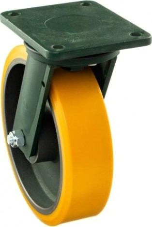 Колесная опора большегрузная TELLURE ROTA 648338 поворотная, 300 мм, 2300 кг