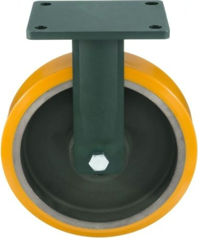 Колесная опора большегрузная TELLURE ROTA 648416 неповоротная, 200 мм, 1600 кг