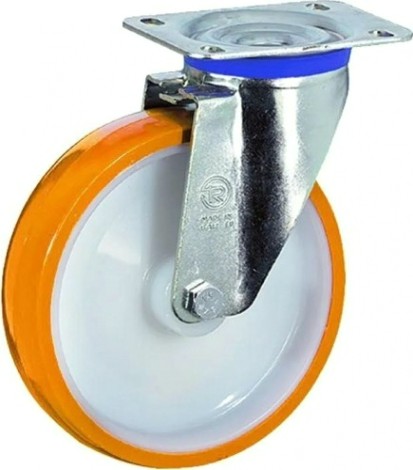 Колесная опора большегрузная TELLURE ROTA 665306 поворотная, 200 мм, 500 кг