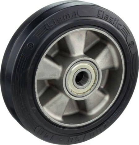 Колесная опора большегрузная TELLURE ROTA 721206 под ось, 200 мм, 500 кг