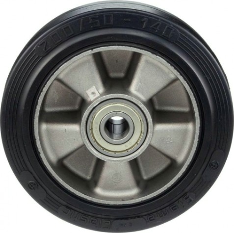 Колесная опора большегрузная TELLURE ROTA 721206 под ось, 200 мм, 500 кг