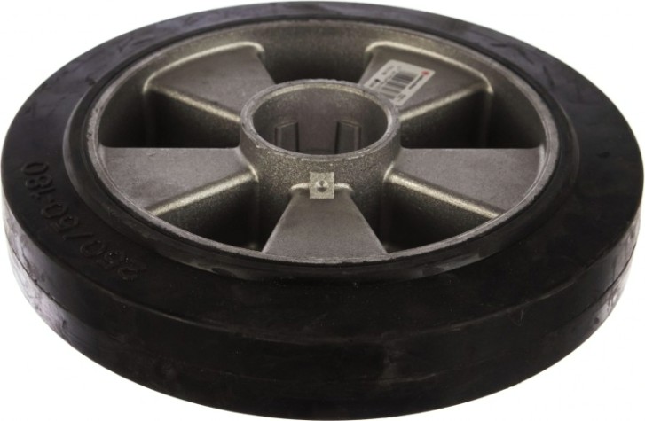 Колесная опора большегрузная TELLURE ROTA 723106 под ось, 200 мм, 500 кг