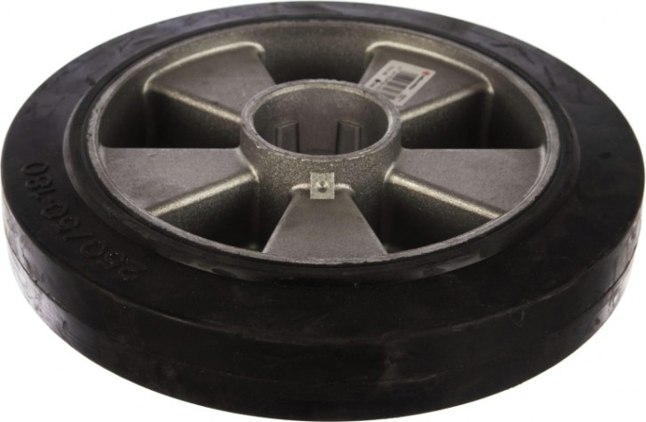 Колесная опора большегрузная TELLURE ROTA 723108 под ось, 250 мм, 500 кг