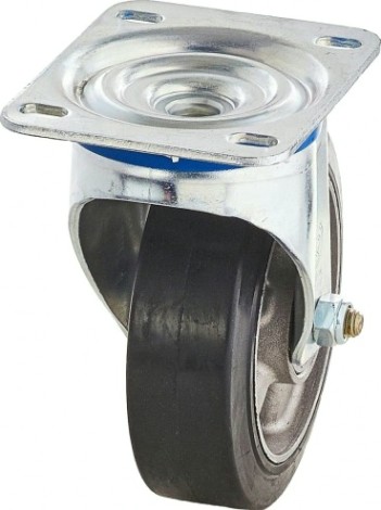 Колесная опора большегрузная TELLURE ROTA 724506 поворотная, 200 мм, 500 кг