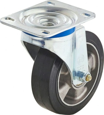 Колесная опора большегрузная TELLURE ROTA 724610 поворотная, 160 мм, 300 кг