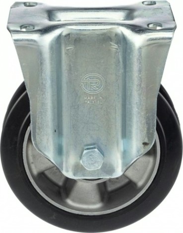 Колесная опора большегрузная TELLURE ROTA 725206 неповоротная, 200 мм, 500 кг