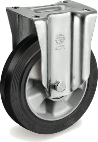 Колесная опора большегрузная TELLURE ROTA 726210 неповоротная, 160 мм, 300 кг