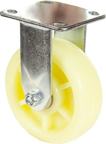 Колесная опора большегрузная TOR FCdn 80 нейлоновое 200 мм (площадка, неповоротн., шарикопо [1024229]