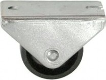 Колесная опора мебельная LONGWAY 62025 неповоротная, полипропилен, D-25 мм [01230920]