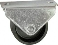 Колесная опора мебельная LONGWAY 62030 неповоротная, полипропилен, D-30 мм [01230930]