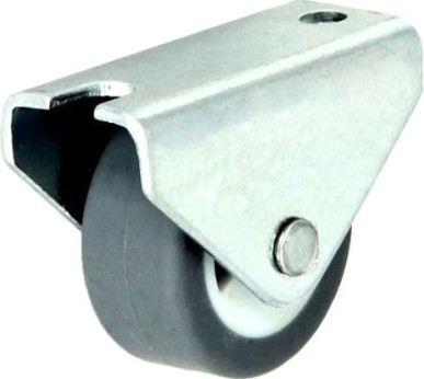 Колесная опора мебельная LONGWAY 62030TRP неповоротная, обрезиненная, D-30 мм Колесная опора мебельная LONGWAY 62030TRP неповоротная, обрезиненная, D-30 мм