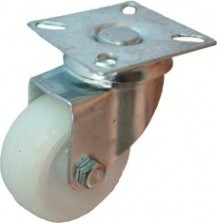 Колесная опора мебельная LONGWAY SCn 12 поворотная, нейлон, D-30 мм Колесная опора мебельная LONGWAY SCn 12 поворотная, нейлон, D-30 мм