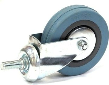 Колесная опора мебельная LONGWAY SCtkb 42 неповоротная, терморезина, D-100 мм Колесная опора мебельная LONGWAY SCtkb 42 неповоротная, терморезина, D-100 мм