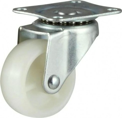 Колесная опора мебельная TOR SRCn 42 полиэтилен 100 мм (площадка, поворотн.) [1024183]