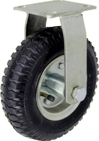 Колесная опора пневматическая MFK-TORG FC100 с неповорот. опорой 250мм [FC100(20)]