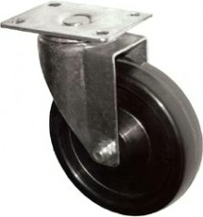 Колесная опора промышленная LONGWAY SCph 55 поворотная, феноловый ролик D-125 мм