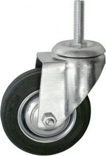 Колесная опора промышленная LONGWAY SCt 97 поворотная, болт 10 мм, D-85 мм