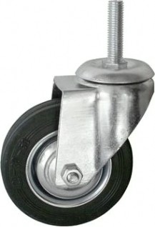 Колесная опора промышленная LONGWAY SCt 97 поворотная, болт 12 мм, D-85 мм [01210720]