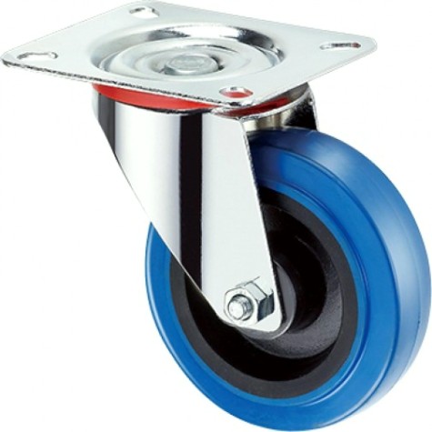 Колесная опора промышленная LONGWAY SRCL 55 поворотная D-125 мм