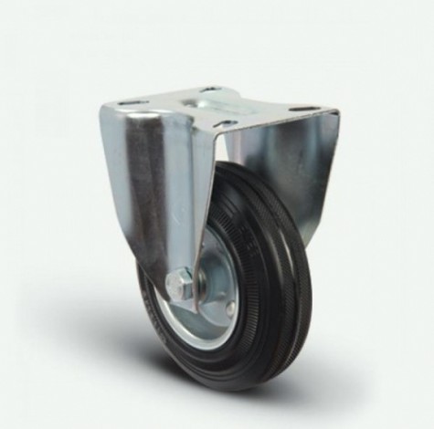 Колесная опора промышленная MFK-TORG EM02-SMR-150 неповоротная 150 мм Колесная опора промышленная MFK-TORG EM02-SMR-150 неповоротная 150 мм