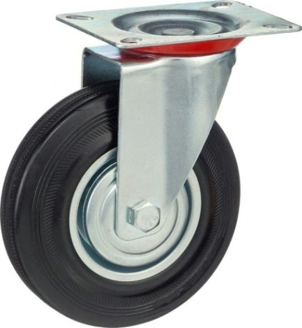 Колесная опора промышленная СТЕЛЛА-ТЕХНИК 4001-125 поворотная, 125 мм, 100 кг Колесная опора промышленная СТЕЛЛА-ТЕХНИК 4001-125 поворотная, 125 мм, 100 кг
