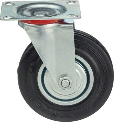 Колесная опора промышленная СТЕЛЛА-ТЕХНИК 4001-125 поворотная, 125 мм, 100 кг