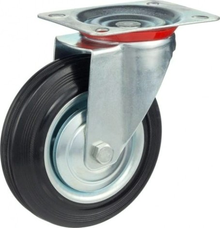 Колесная опора промышленная СТЕЛЛА-ТЕХНИК 4001-160 поворотная, 160 мм, 145 кг Колесная опора промышленная СТЕЛЛА-ТЕХНИК 4001-160 поворотная, 160 мм, 145 кг