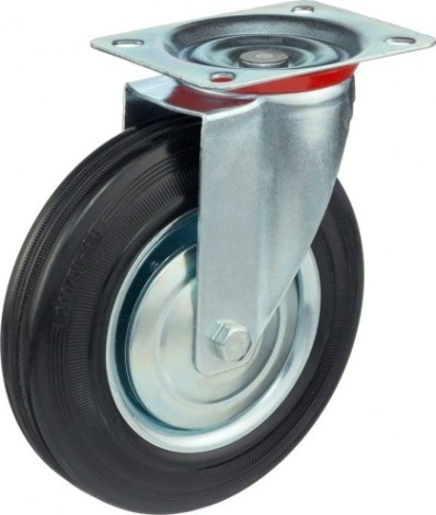 Колесная опора промышленная СТЕЛЛА-ТЕХНИК 4001-200 поворотная, 200 мм, 185 кг Колесная опора промышленная СТЕЛЛА-ТЕХНИК 4001-200 поворотная, 200 мм, 185 кг