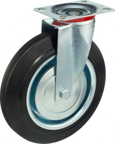 Колесная опора промышленная СТЕЛЛА-ТЕХНИК 4001-250 поворотная, 250 мм, 210 кг Колесная опора промышленная СТЕЛЛА-ТЕХНИК 4001-250 поворотная, 250 мм, 210 кг