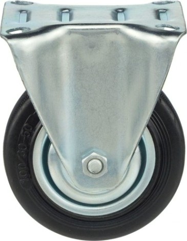 Колесная опора промышленная СТЕЛЛА-ТЕХНИК 4002-100 неповоротная, 100 мм, 70 кг