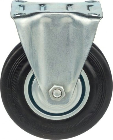 Колесная опора промышленная СТЕЛЛА-ТЕХНИК 4002-125 неповоротная, 125 мм, 100 кг
