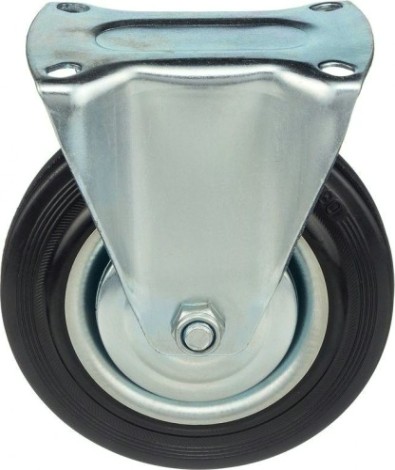 Колесная опора промышленная СТЕЛЛА-ТЕХНИК 4002-160 неповоротная, 160 мм, 145 кг [6973720468037]