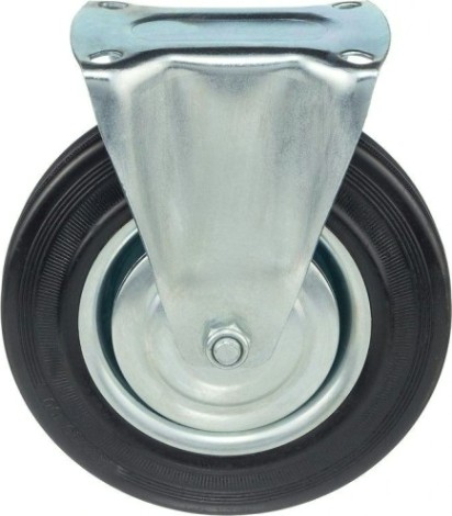 Колесная опора промышленная СТЕЛЛА-ТЕХНИК 4002-200 неповоротная, 200 мм, 185 кг [6973720468068]