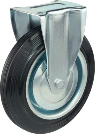 Колесная опора промышленная СТЕЛЛА-ТЕХНИК 4002-250 неповоротная, 250 мм, 210 кг