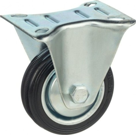 Колесная опора промышленная СТЕЛЛА-ТЕХНИК 4002-75 неповоротная, 75 мм, 50 кг