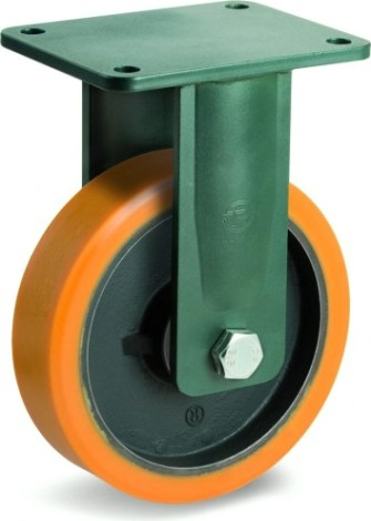 Колесная опора промышленная TELLURE ROTA 648 427 поворотная с задним тормозом [648427]